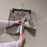 Abercrombie & Fitch Tan Jean Shorts Mid Rise Size 8 Photo 3