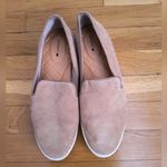 Birdies Women Biege The Swift Slip On Suede Leather Flats Casual Shoe Size 8.5 White Photo 0