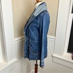 Anthropologie Holding Horses Denim Jacket - Oversized XS - Mixed Materials Photo 11
