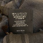 Gucci Shawl Surviee 140X140 80% wool 20% silk Scarf Photo 2