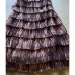 Jones New York Jovani New York Strapless Tiered Tulle Maxi Black Pink Dress Women’s Sz 10 Photo 11