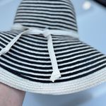 Banana Republic Striped Black and White Sun Hat Photo 10