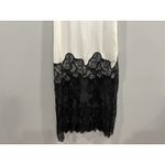 ZARA  Black White Satin Effect Maxi Long Dress Medium M NEW Photo 1