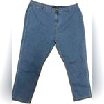 Pretty Little Thing Womens Plus Size 20 Mid Wash High Rise Skinny Jeans Photo 3