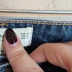 Mango MNG Angie Boyfriend Distressed Denim Jeans Photo 8