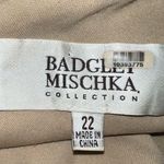 Badgley Mischka Stunning  Gold Floral Sequin Prom/Pageant Dress! Photo 5