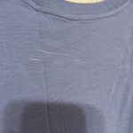 Lululemon Long Cotton Crewneck Tank Top size XS in water drop Photo 7