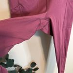 Yogalicious High Waist 7/8 Ankle Length Windsor Wine Leggings Photo 4