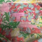 Lilly Pulitzer  Floral Ruffle Sleeve Button Down Blouse Photo 4