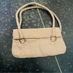 None Tan Suede Feeling Clutch Shoulder Purse Photo 1