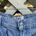 Free People Culotte Venice Beach Denim Shorts Photo 2