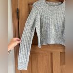 Cotton On Grey Knit Crewneck Pullover Long Sleeve Sweater Women’s size Small Photo 1