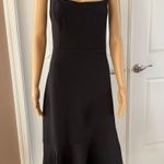 Anthropologie The Ariana Square-Neck Asymmetrical Ruffle-Hem Dress Photo 4