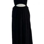 Bec & Bridge Knit Cutout Jimi Maxi Dress Black Size 2 with FLAW Photo 0
