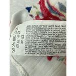 Somedays Lovin Open Draped Back Size XS White Floral Blouse Long Sleeve Photo 9