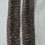 ZARA Gold Silver lurex Metallic Sleeveless Short Crop Top w/Ruffle Front Sz S Photo 10