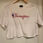 Champion s White cropped shirt Photo 0