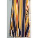 Brand Unknown Maxi Dress, Blue Wrap Top, Striped Skirt, XL Photo 1