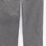 ZARA  High Waisted Gingham Leggings Photo 2