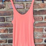 Lacausa Anthropologie  Coral Orange Kaya Sleeveless Tank Top Women's Size XS Photo 2