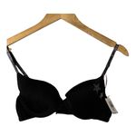 XOXO  Intimates 2 Bras Red Black Push Up‎ Underwire Glitter Straps 36B NEW Photo 4