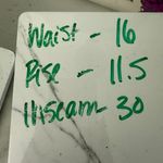 American Eagle Women’s 16 Tan Cream Faux Leather Tan Cargo Pants New Photo 5