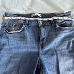 ZARA Jeans Size 8 Womens Skinny Mid Rise Dark Wash Blue Denim. Distressed. Photo 3