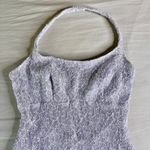 Lori Ann Montreal Lace Mini Halter Neck Dress Purple Size 2 Photo 1