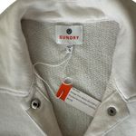 Sundry  WOMEN'S MORE SUNDAYS SHACKET IN OYSTER size S/M oversized Photo 5