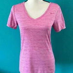 Nike The tee dri-fit pink athletic cut tee shirt in size small Photo 0