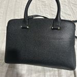 Nine West Black Purse Faux Leather Crossbody Photo 6