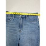 Madewell The Perfect Vintage Jean. Slightly Cropped Ankle. Distressed. Size 31T Photo 4