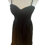 BAND OF THE FREE CORSET SPHAGHETTI STRAP DRESS SIZE XS Black Photo 2