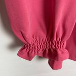 Sugar Lips Go Getter Marla Ruffle Puff Sleeve Top Pink Size Medium Photo 8