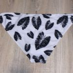 Rose Gal white leaf print bikini swimsuit bottom Size 2X Photo 1