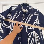 Anthropologie by  The Pollie Navy Short-Sleeve‎ Swing Tunic Mini Dress Size XS Photo 9