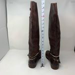 OTBT  Trout Creek Tall Riding Boot Brown Leather Photo 2