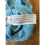 Hollister Turquoise High Neck Tank Women XS Ribbed Crop Must Have Collection Photo 3