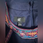 Iz Byer  Royal Blue Bohemian Straight Light Tank Top Women’s Casual Boho Dress LG Photo 2