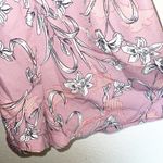 Blashe Pink Floral Spaghetti Strap Summer Polyester Romper Size M Photo 2
