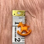 Retro Plastic Charm Mismatch Baby Shower Earrings Photo 3