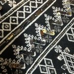 Atmosphere Black and White Geometric Mini Skirt Photo 2