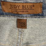 Judy Blue  Light Wash Mid Rise Slim Fit Straight Leg Jeans with Stretch Size 7/28 Photo 3