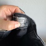 Madewell 9” High Rise Skinny Black Distressed Knee Raw Hem Womens 34 Stretch Photo 6