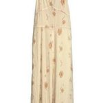 Sancia Cream Cerion Shell Sleeveless Seashell Detail Anja Jumpsuit Women Sz S Photo 0