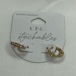 Icing  Small Hoops Gold Photo 0