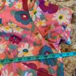 Vintage Swing Dress 60s Floral Printed Swing Dress Retro Unbranded Costume 3X Pink Photo 6