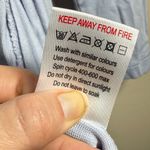 Kettlewell Sz S Long Open Front Wrap Cardigan Periwinkle Blue Photo 3