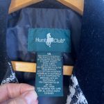 Hunt Club Tweed Plaid Sleeveless Vest Velvet Collar Size 14 Classic Preppy Layer Photo 6