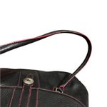 Cole Haan  Grand Ambition Side-Cinch Satchel Black Pebbled Leather Photo 8